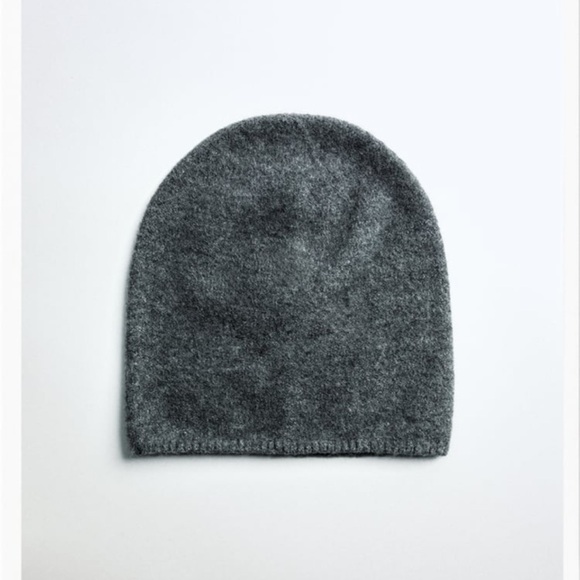 Zara Knit BeanieAnthracite Grey✨ - Picture 1 of 1